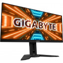 Gigabyte M34WQ 86,4 cm (34") 3440 x 1440 pikslit 2K Ultra HD LED Must