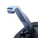 Joyroom car phone holder with wireless charger (MagSafe compatible) with air vent fan - black (JR-ZS