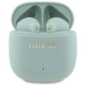 Guess Bluetooth headphones GUTWSJ14ESGN TWS + docking station green/green Printed Classic Logo