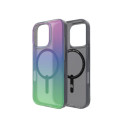ZAGG Milan Snap Case with MagSafe for iPhone 16 Pro - Green/Purple