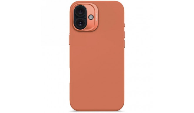Decoded AntiMicrobial Silicone Backcover with MagSafe for iPhone 16 Plus - Orange