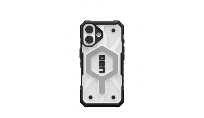 UAG Pathfinder Clear Magsafe iPhone 16 Case - White