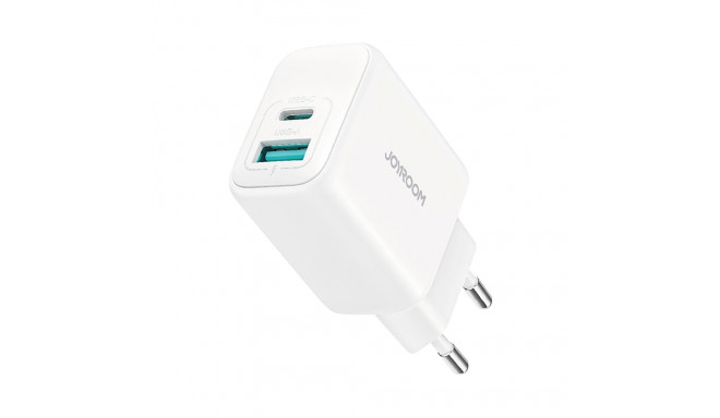 Joyroom JR-TCF21 network charger USB-C / USB-A 20W PD / QC 3.0 - white