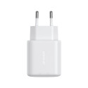 Joyroom JR-TCF24 USB-C PD 30W QC SFC network charger - white + 1m USB-C cable Joyroom JR-TCF24 USB-C PD 30W QC SFC network charger - white + 1m USB-C cable