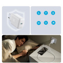Joyroom JR-TCF24 USB-C PD 30W QC SFC network charger - white + 1m USB-C cable Joyroom JR-TCF24 USB-C PD 30W QC SFC network charger - white + 1m USB-C cable