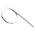 Opaski zaciskowe metalowe ze stali nierdzewnej 7.9x600mm 100 szt. amio-04327
