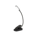 44-162# Lampka biurkowa led lb-18 z klipsem czarna