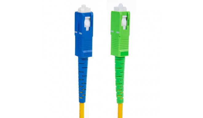 Patchcord fiiberoptiline kaabel, SC/APC-SC/UPC SM 9/125 LSZH, ühemodaalne, pikkus 10m, simplex, G657