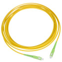 Patchcord fiiberoptiline kaabel, SC/APC-SC/APC, ühemodaalne, pikkus 15m, simplex, G657A2