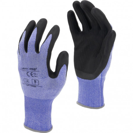 Lateksist must-sinised kindad l211611p, kaart, "11", ce, lahti