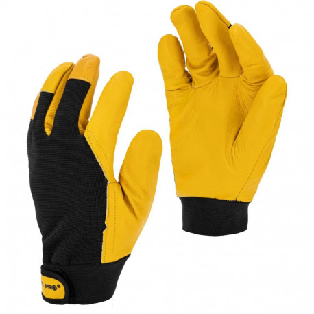 pruun-mustad soojendatud kindad l251209p, kaart, "9", ce, lahti