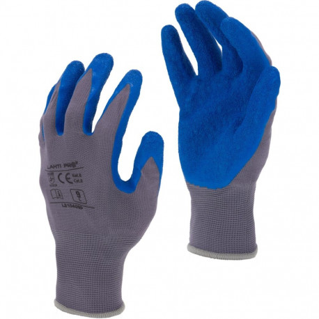 Lateksist sinakashallid kindad l210409p, 12 paari, "9", ce, lahti