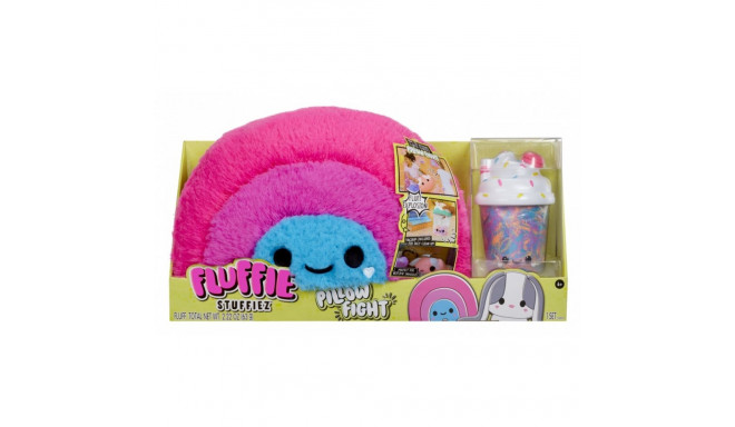 Mascot Fluffie Stuffiez Pillow Fight, Rainbow