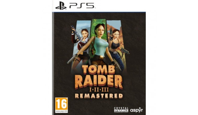 Game PlayStation 5 Tomb Raider I-III Remastered Starring Lara Croft