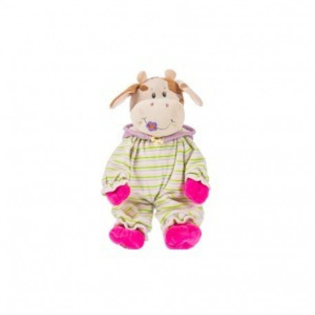 Mascot Baby Cow in shorts