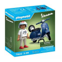 Figures set Vespa 71622 1969 Vespa 150 Sprint Veloce, blue