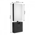 LED Lamp IP65 MCE514B Black