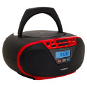 BOOMBOX BBTU-400RD CD/MP3