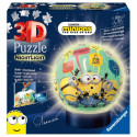 3D Puzzle Minions Glowing Ball