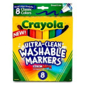 8 Ultra Clean Eashablle Broad Markers