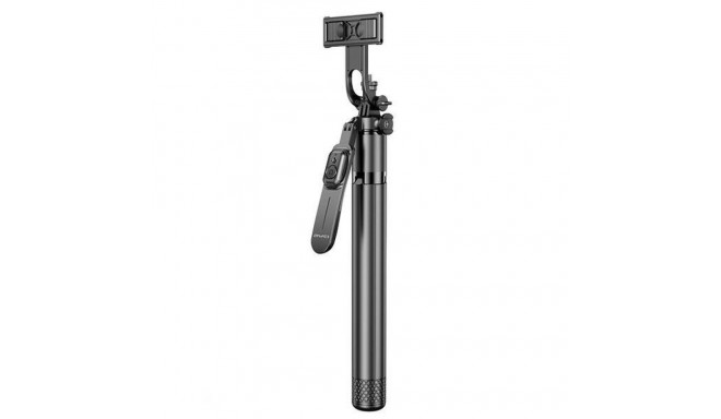 Universal selfie stick aluminium black