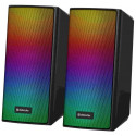 PC SPEAKERS SPITFIRE 2. 0 6W LED USB