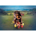 Figures set Novelmore 71643 Battle wagon with fire cannon