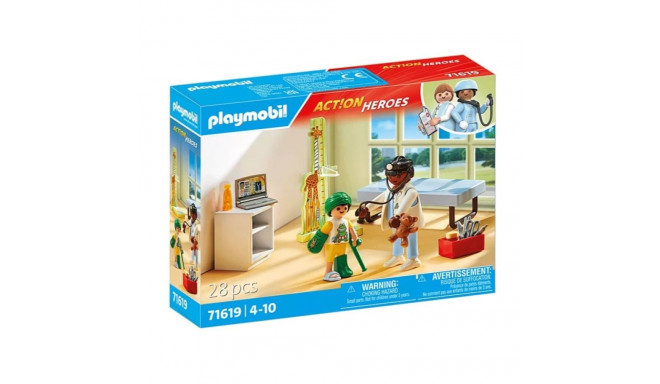 Figures set Action Heroes 71619 Pediatrician with teddy bear