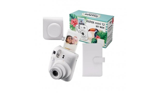 Camera Instax mini 12 BIG BUNDLE (camera+ case + album) white