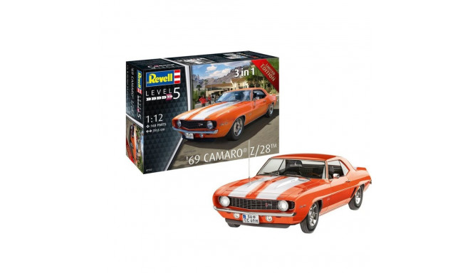 Plastic model 69 Chevy Camaro 1/12