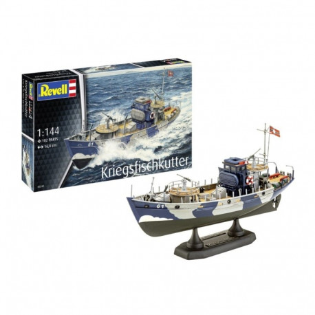 Plastic model Ship KFK Krieg sfischkutter 1/144