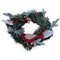 Christmas wreath decoration 30 cm RC-K-512 green