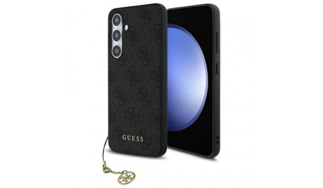 GUESS case for SAMSUNG S24 FE GUHCS24FEGF4GGR (HC PU 4G Charm) grey