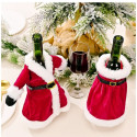 Christmas bottle cover "Christmas dress" pattern, RC-K-301 multicolor