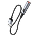 HOCO cigarette lighter for USB A UA30 0,3 m black
