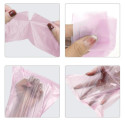 Plastic bags for dog excrement STRONG 8 rolls 120 pcs RC-K-778 pink