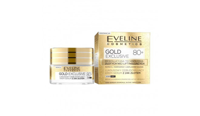 Eveline Gold Lift Expert 80+ Regenerating Cream-Serum for Day and Night 50ml