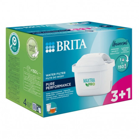 Brita filter MX+ Pro Pure Performance 3+1tk