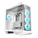 Darkflash DY470 4 fan computer case (white)