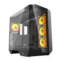 Darkflash DY470 4 fan computer case (black)