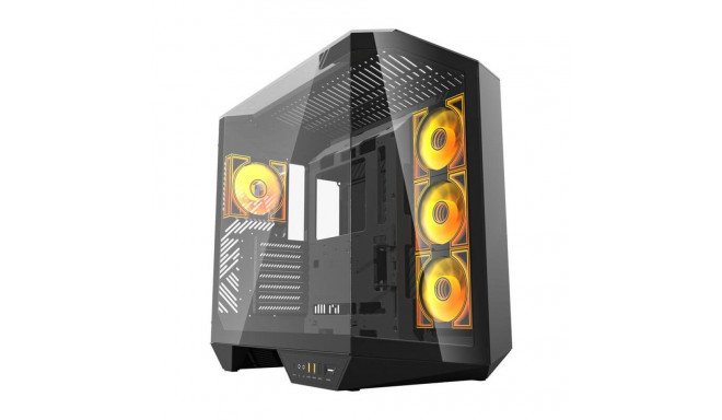 Darkflash DY470 computer case (black) + 4 fans