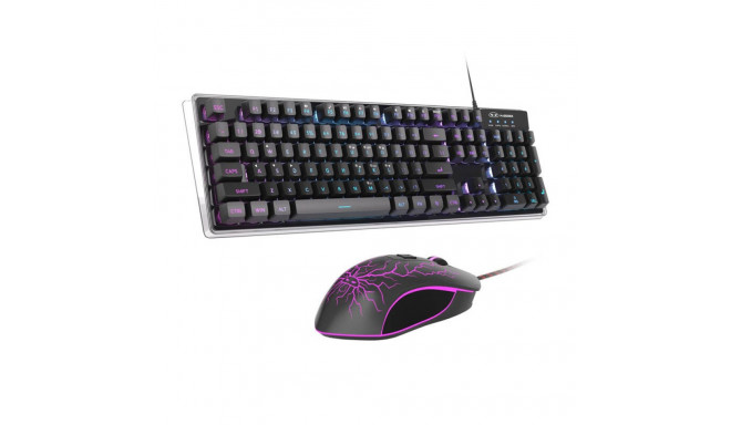 MageGee K1 wired keyboard + mouse set (black) (QWERTY)