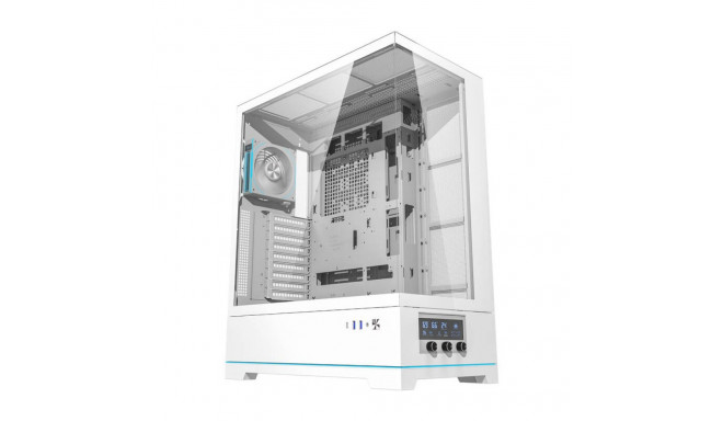 Darkflash DY451L PRO computer case (white) + 1 fan