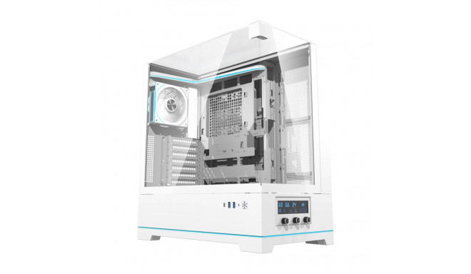 Darkflash DY450 PRO computer case (white) + 1 fan