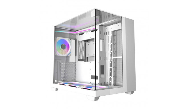 Darkflash TH285 computer case (white) + 4 fans