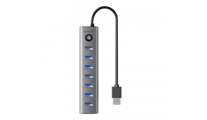 Orico CL7U USB-C to 7x USB 3.0 Hub Adapter (gray)