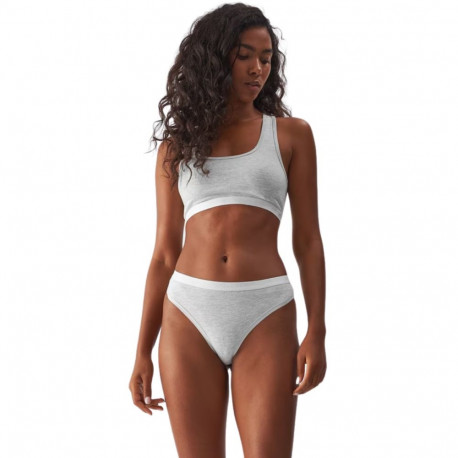 4F naiste stringid F026 4FWMM00UPTSF026 27M XL, jahe helehall melanž