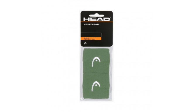 Frotki na rękę Head Wristband zielone 285050