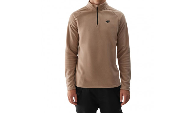 Bluza polarowa męska 4F M044 jasny brąz 4FWAW24UFLEM044 82S M