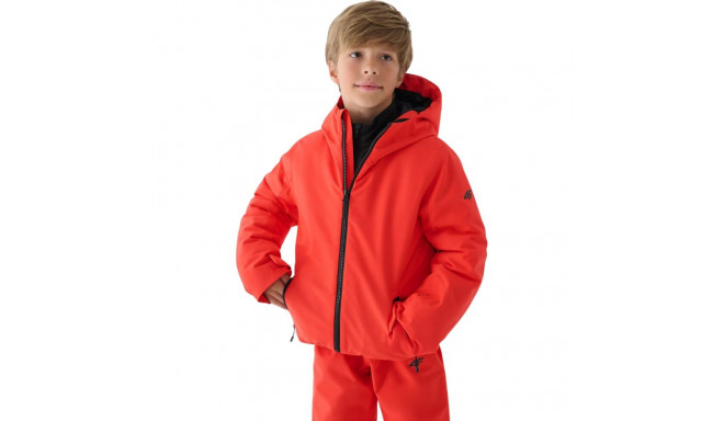 Kurtka narciarska dla chłopca 4F M532 czerwona 4FJWAW24TTJAM532 62S 146cm